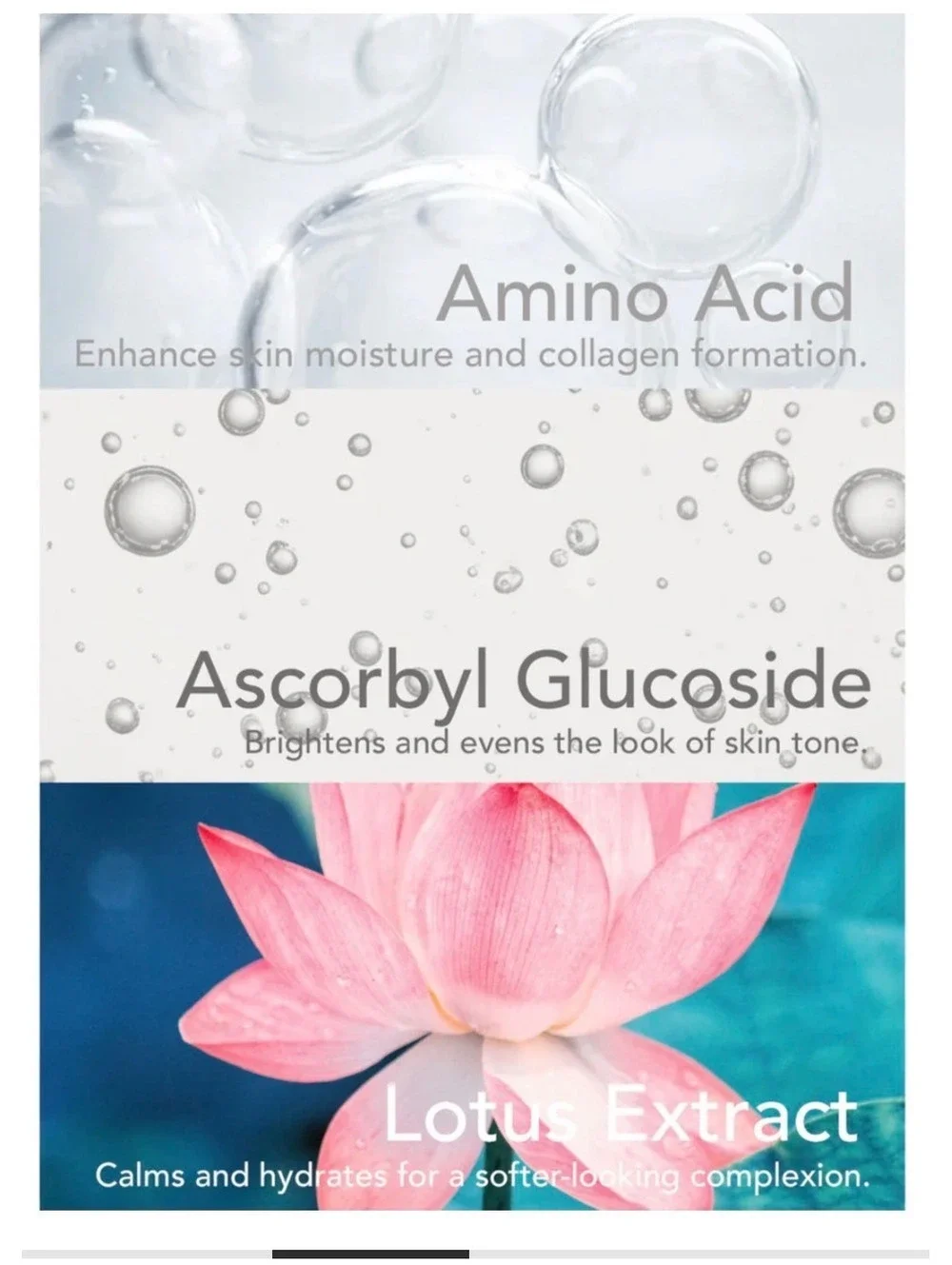 5 Pack of Masks Leaders Amino Clearing Mask Cysteine, Lotus Extract, and